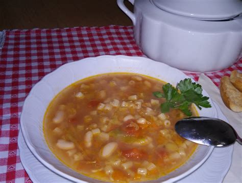 zuppa pasta e fagioli
